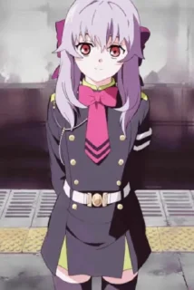 😀 emoji Hiiragi Shinoa | @Onishiki Telegram sticker 23 of 25