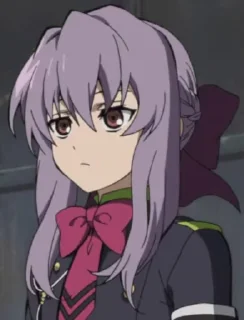 😕 emoji Hiiragi Shinoa | @Onishiki Telegram sticker 22 of 25