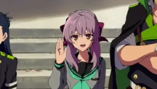 👋 emoji Hiiragi Shinoa | @Onishiki Telegram sticker 4 of 25