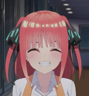 😁 emoji 五等分の花嫁 Telegram sticker 19 of 74