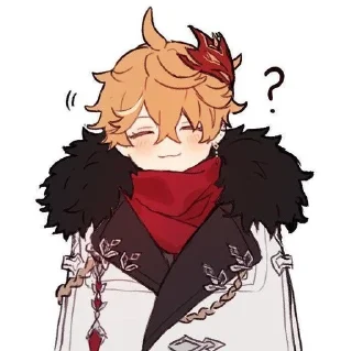 ❓ emoji tartaglia Telegram sticker 19 of 23