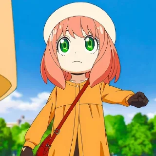 😐 emoji Аня Форджер Telegram sticker 7 of 30
