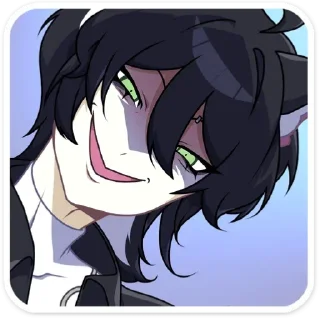 👹 emoji Рен(1, 2 часть) Telegram sticker 12 of 96