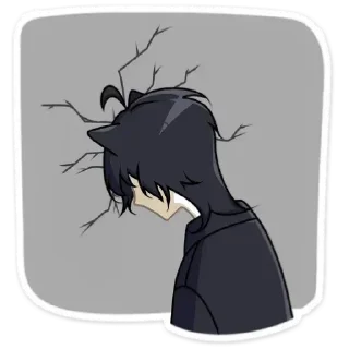 😔 emoji Рен Telegram sticker 21 of 63