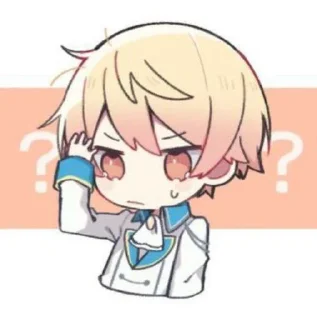 ❓ emoji ♡Tsukasa Tenma♡ Telegram sticker 24 of 55
