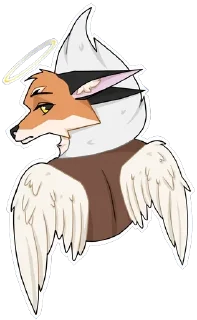 😇 emoji Больше стикеров » @Stick4GramProjects Telegram sticker 16 of 19