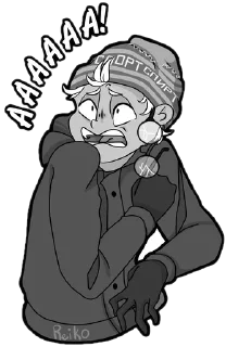 😱 emoji Больше стикеров » @Stick4GramProjects Telegram sticker 15 of 32