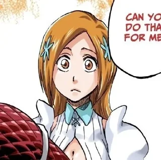 🎀 emoji Orihime Inoue - @elizabethmswd Telegram sticker 15 of 110