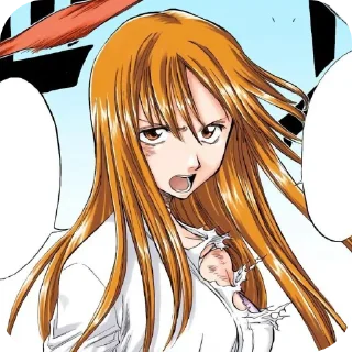 💇 emoji Orihime ( от Мики ) Telegram sticker 19 of 55