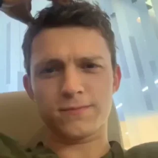 👣 emoji Tom Holland ` Telegram sticker 12 of 26