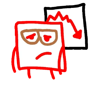 📉 emoji Арт Telegram sticker 19 of 22