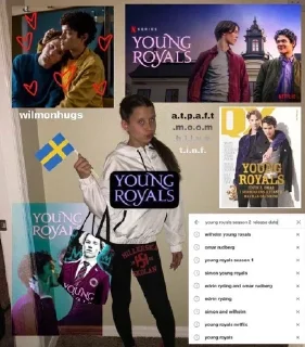 🌟 emoji young royals 🇸🇪 Telegram sticker 19 of 29