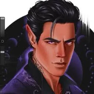 Sticker from kingdom of thorns and roses