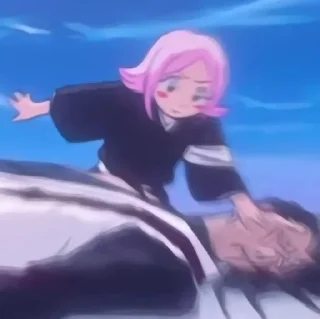 😍 emoji Yachiru by @Bleach_404 Telegram sticker 15 of 120
