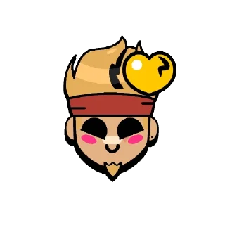 🥰 emoji Канал @BrawlStarsNever Telegram sticker 12 of 118