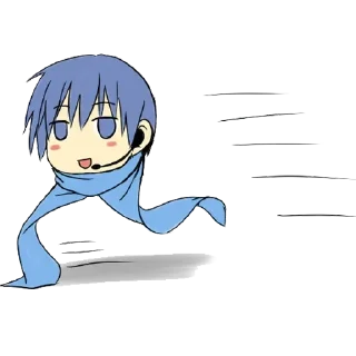 ❤️ emoji Kaito @anime_stickerr Telegram sticker 13 of 34