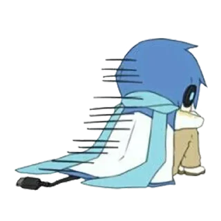 ❤️ emoji Kaito @anime_stickerr Telegram sticker 9 of 34