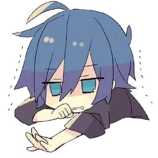 ❤️ emoji Kaito @anime_stickerr Telegram sticker 14 of 34