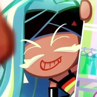Sticker from Sour belt cookie