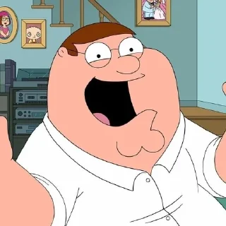 😄 emoji Peter Griffin!! (60) Telegram sticker 12 of 60