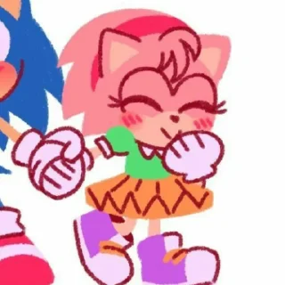 ☺️ emoji Classic Amy (@sonic_the_hednehog) Telegram sticker 7 of 73