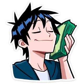 💵 emoji Икки @Nyasticks Telegram sticker 8 of 49