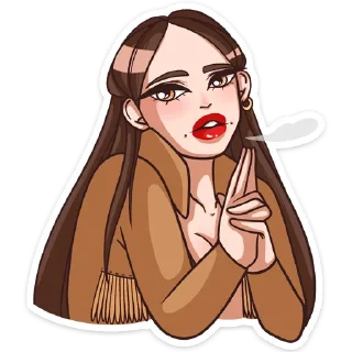 🔫 emoji Нэнси (@TgSticker) Telegram sticker 6 of 48