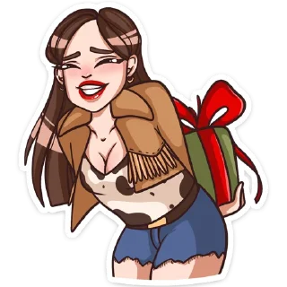 🎁 emoji Нэнси (@TgSticker) Telegram sticker 16 of 48