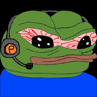 😡 emoji Frog 𓆏 Telegram sticker 11 of 65