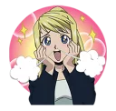 Sticker from Fullmetal Alchemist