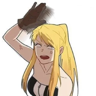 🤬 emoji FullMetal Alchemist by @stickerhut Telegram sticker 13 of 120