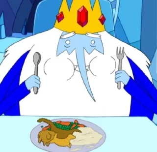 🌟 emoji ice king 🧊 Telegram sticker 14 of 91