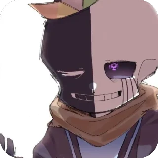 👑 emoji KingMultiverseSans @UndertaleDeltaruneStickersArts Telegram sticker 8 of 39