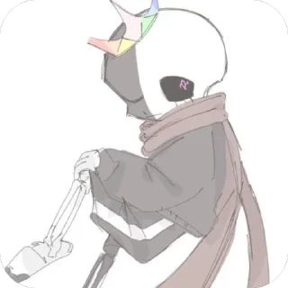 👑 emoji KingMultiverseSans @UndertaleDeltaruneStickersArts Telegram sticker 24 of 39