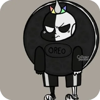 👑 emoji KingMultiverseSans @UndertaleDeltaruneStickersArts Telegram sticker 5 of 39