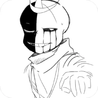 👑 emoji KingMultiverseSans @UndertaleDeltaruneStickersArts Telegram sticker 14 of 39