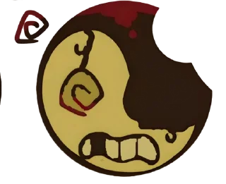 🌟 emoji Injured Bendy by Painful Meatl Telegram sticker 6 of 37
