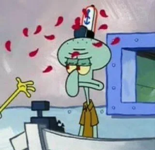 😒 emoji Cute SpongeBob💋🧽 Telegram sticker 9 of 68