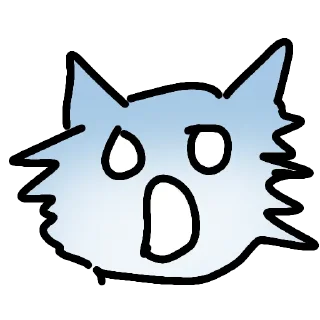 😱 emoji котек милий Telegram sticker 8 of 14