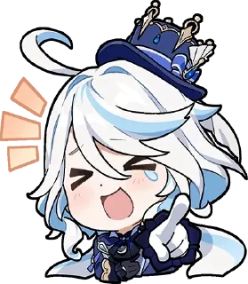 Sticker from ꔛ ₊˚. ୨‧ Фурина 𖧷 ๋࣭  ˚.࿐