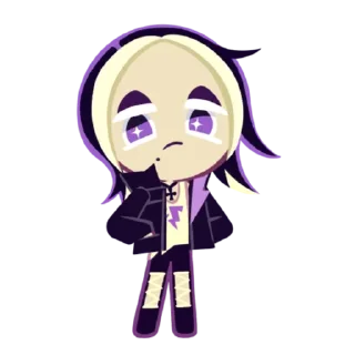 🤟 emoji Black Lemonade Cookie Telegram sticker 7 of 20