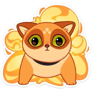 🤯 emoji Огонёк и дымка: @Pea4_stickerbot Telegram sticker 14 of 48