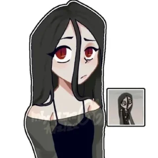 💀 emoji — 𝐋𝐢𝐟 🖤 -𓏲࣪˖ֺ» 💀 Telegram sticker 18 of 25