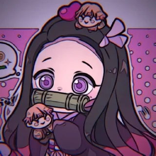 ❤️ emoji Незуко Telegram sticker 23 of 60