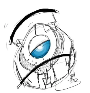 🫠 emoji Портал 2 брад Telegram sticker 11 of 65