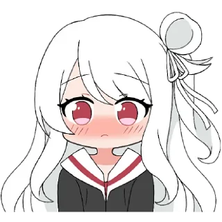 😳 emoji Дьявол и Ангел-невеста @Nyasticks Telegram sticker 11 of 25