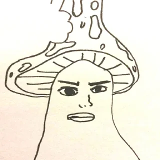 😡 emoji грибы Telegram sticker 5 of 11