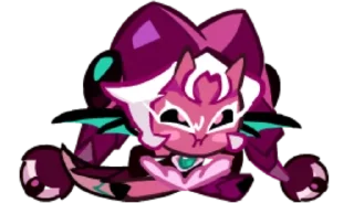 💗 emoji ( 💗 ) lychee dragon cookie @labluemoon Telegram sticker 23 of 60