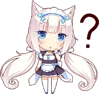 🤔 emoji NEKOPARA @W1NTREXX Telegram sticker 20 of 91