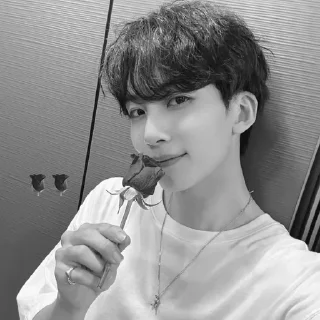 🌙 emoji bw jeonghan @stckheavn Telegram sticker 5 of 15
